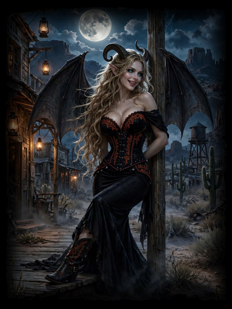 Midnight Mesa, Midnight Mesa, Chapter 1, original dark fantasy artwork from The Succubus Saga by Merci Web Design Studio